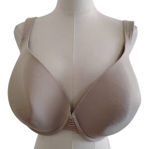 Joyspun Plus Size Tan Lined Underwire Full Coverage Bra Size 46DDD